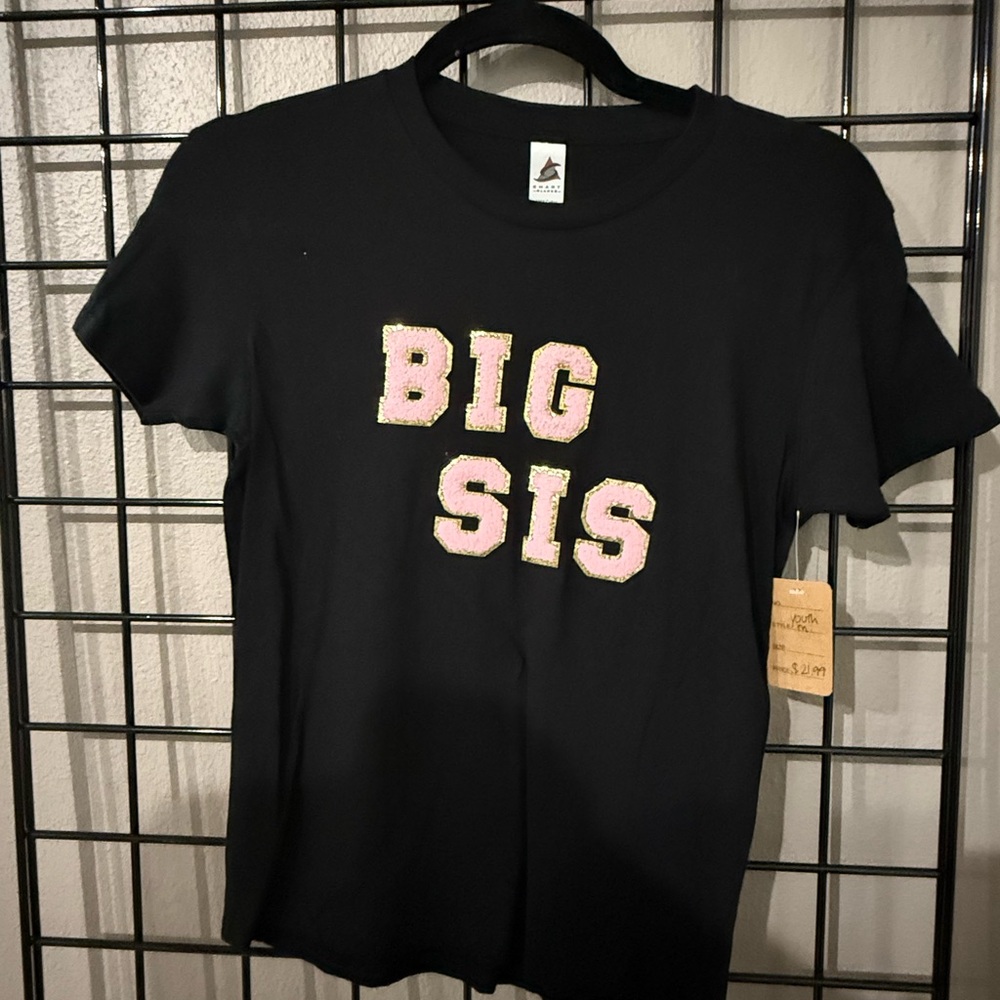 Black Big Sis T-Shirt